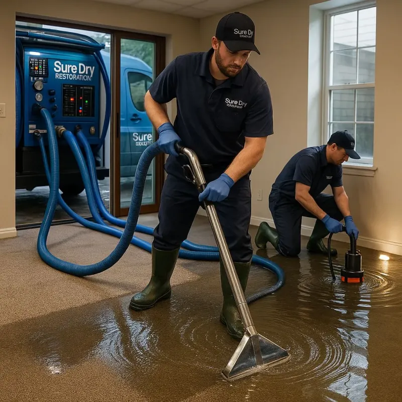 Water Extraction and Removal process in Whiteland, IN